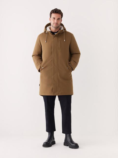 Frank And Oak The Alpine Parka in Sepia Same Day Delivery