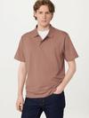 Frank And Oak The Boxy Polo in Walnut Same Day Delivery