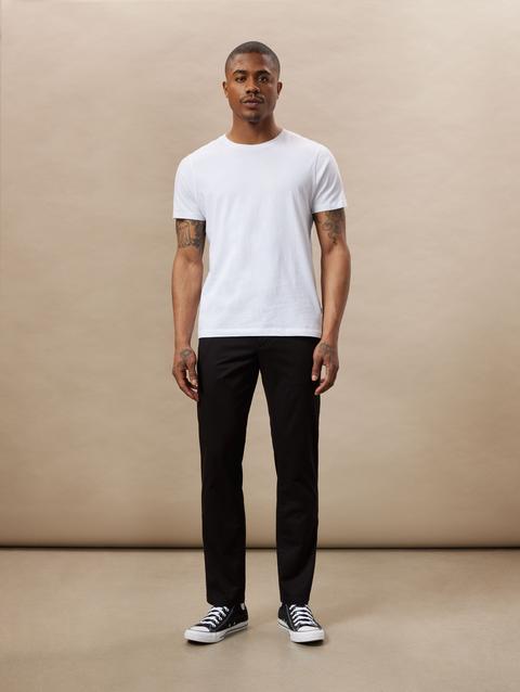 Frank And Oak The Brunswick Slim Chino Pant in Black Same Day Delivery