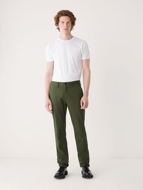 Frank And Oak The Brunswick Slim Chino Pant in Green Best Buy