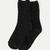 Frank And Oak The Chunky Donegal Winter Socks in Black New Arrival