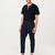 Frank And Oak The Colin Tapered Flex Pant in Deep Blue Best Seller