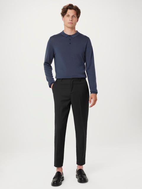 Frank And Oak The Colin Tapered Pant in Black Best Price