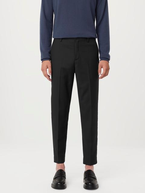 Frank And Oak The Colin Tapered Pant in Black Best Price