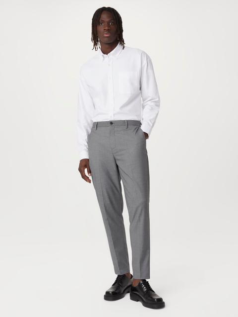 Frank And Oak The Colin Tapered Pant in Grey Same Day Delivery