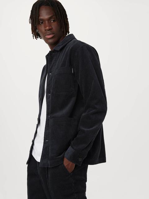 Frank And Oak The Corduroy Chore Jacket in Deep Blue Best Seller