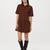 Frank And Oak The Corduroy Shirt Dress in Pinot Noir High Quality