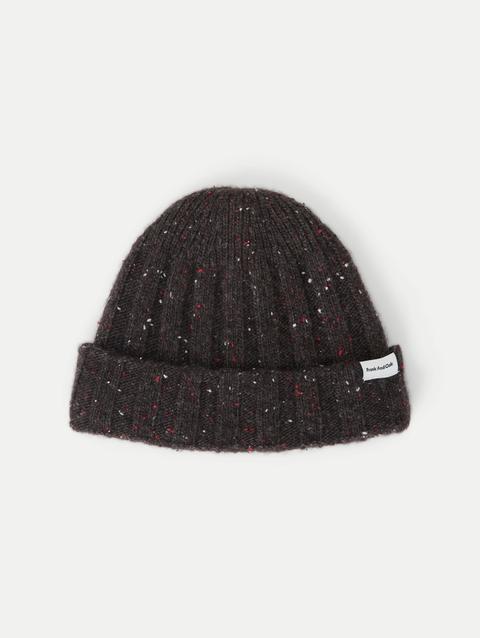 Frank And Oak The Donegal Wool Beanie in Maroon Best Buy