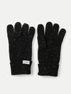 Frank And Oak The Donegal Wool Gloves in Black Best Buy