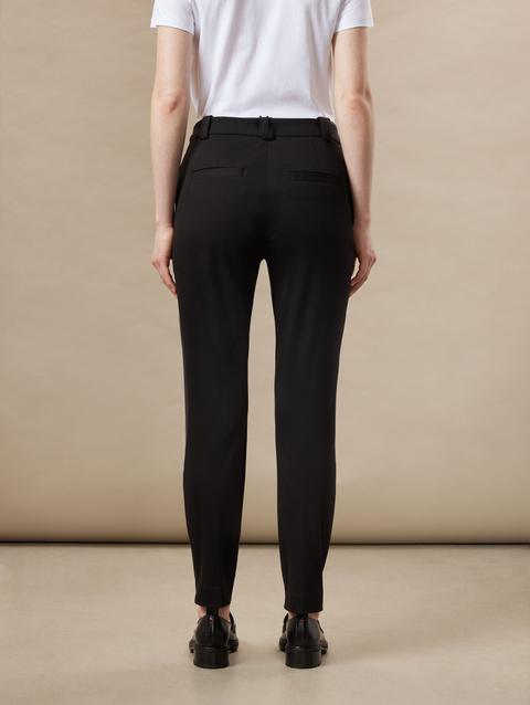 Frank And Oak The Eleanor Slim Flex Pant in Black Best Price