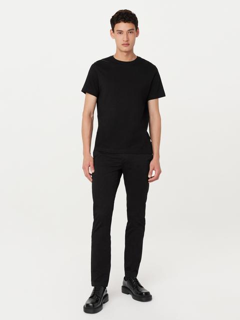 Frank And Oak The Essential Slim T-Shirt in Black Best Price