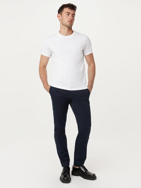 Frank And Oak The Essential Slim T-Shirt in Bright White For Sale