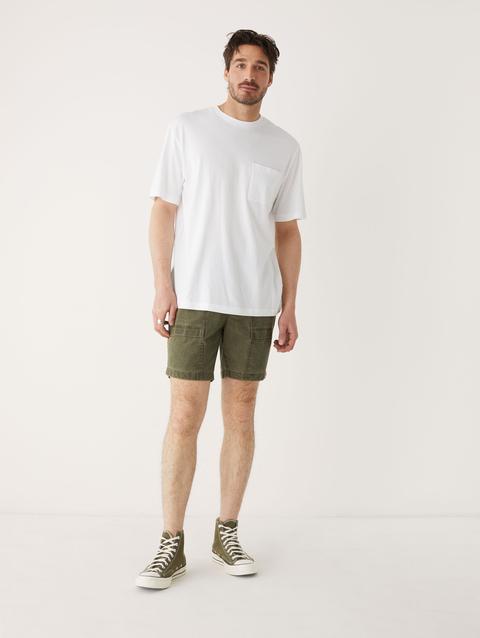 Frank And Oak The Fluid Boxy T-shirt in Bright White Best Buy