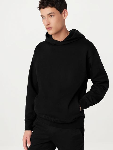 Frank And Oak The French Terry Hoodie in Black Best Buy