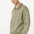 Frank And Oak The Half Zip Sweatshirt in Vetiver Green Best Buy