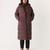 Frank And Oak The Highland Long Puffer Coat in Burgundy Best Price