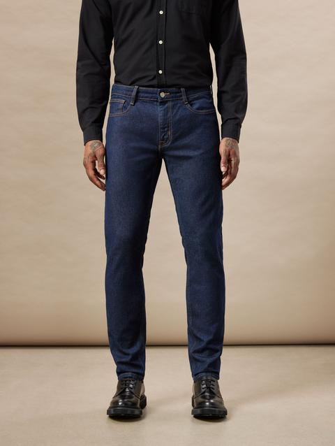 Frank And Oak The Hugo Skinny Jean in Navy High Quality