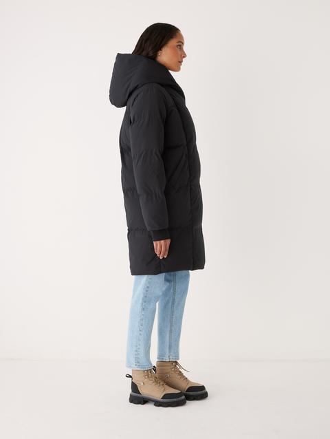 Frank And Oak The Hygge Puffer Coat in Black For Sale