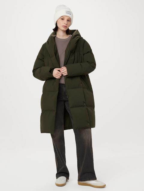 Frank And Oak The Hygge Puffer Coat in Rosin On Sale