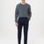 Frank And Oak The Jamie Pleated Chino Pant in Deep Blue Best Seller