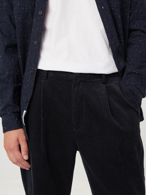 Frank And Oak The Jamie Tapered Corduroy Pant in Deep Blue High Quality