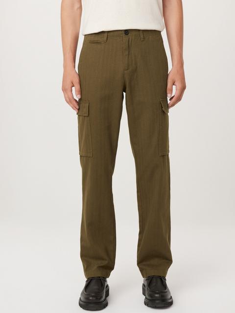 Frank And Oak The Joey Cargo Pant in Olive Free shipping