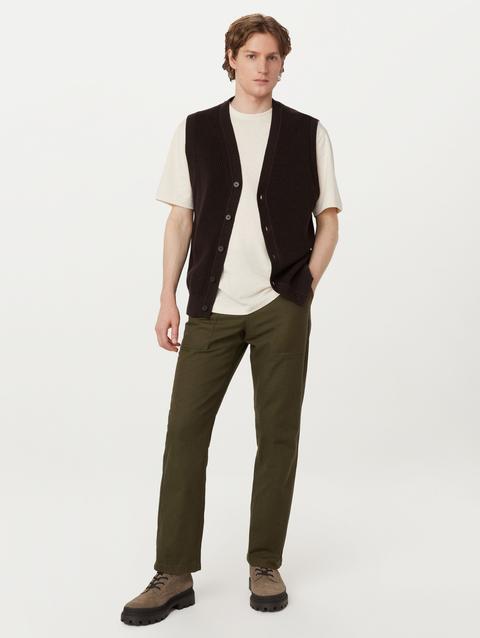 Frank And Oak The Joey Fatigue Pant in Green New Arrival