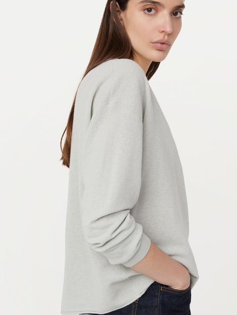 Frank And Oak The Lightweight Crewneck Sweater in Wasabi Best Seller