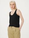 Frank And Oak The Linen Tank in Black Best Price