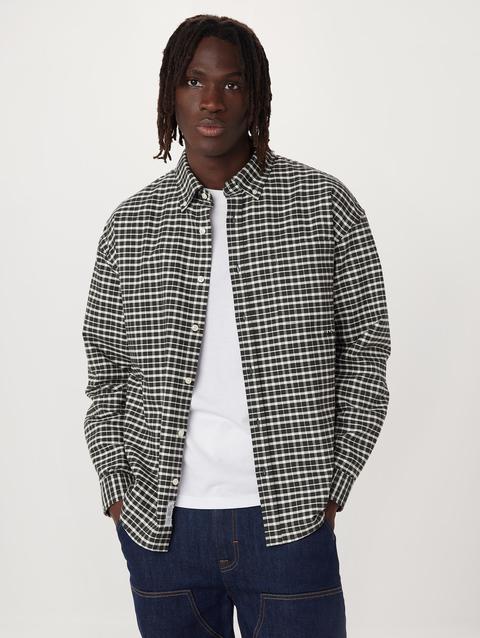 Frank And Oak The Loose Oxford Shirt in Rosin High Quality