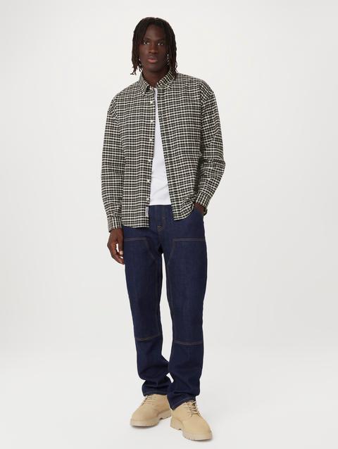 Frank And Oak The Loose Oxford Shirt in Rosin High Quality