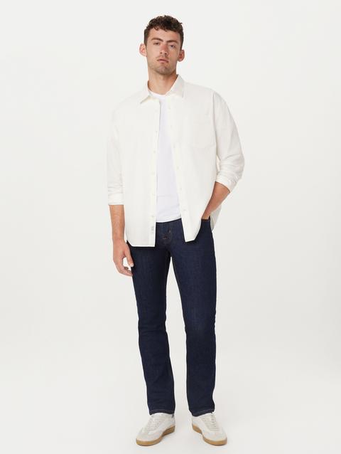 Frank And Oak The Loose Poplin Shirt in White Best Price