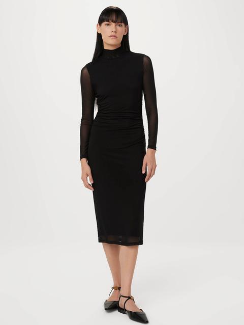 Frank And Oak The Mock Neck Maxi Dress in Black Best Price