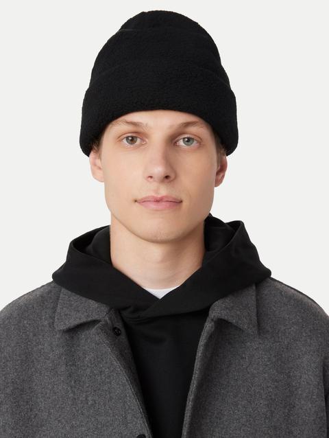 Frank And Oak The Polar Fleece Beanie in Black High Quality