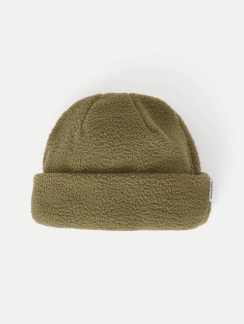 Frank And Oak The Polar Fleece Beanie in Dark Olive Best Buy