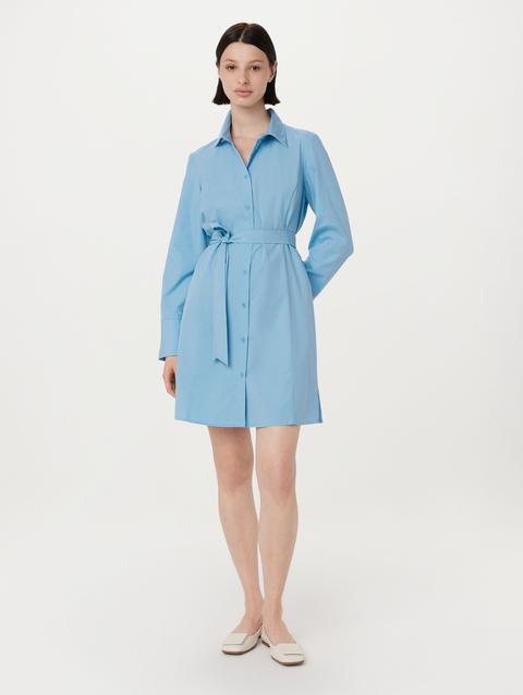 Frank And Oak The Poplin Shirt Dress in Sky Blue Best Price