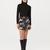 Frank And Oak The Printed Mini Skirt in Black On Sale