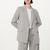 Frank And Oak The Relaxed 2-Button Blazer in Light Grey Same Day Delivery