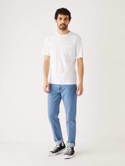 Frank And Oak The Relaxed Essential Tee in Bright White Same Day Delivery