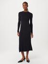 Frank And Oak The Ribbed Maxi Dress in Space Blue Best Buy