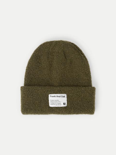 Frank And Oak The Seawool® Beanie in Dark Olive Best Price