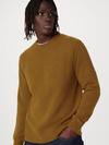 Frank And Oak The Seawool® Boucle Sweater in Brown On Sale