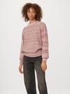 Frank And Oak The Seawool® Crewneck Sweater in Fade Rose Best Buy