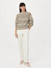 Frank And Oak The Seawool® Crewneck Sweater in Light Beige Best Buy