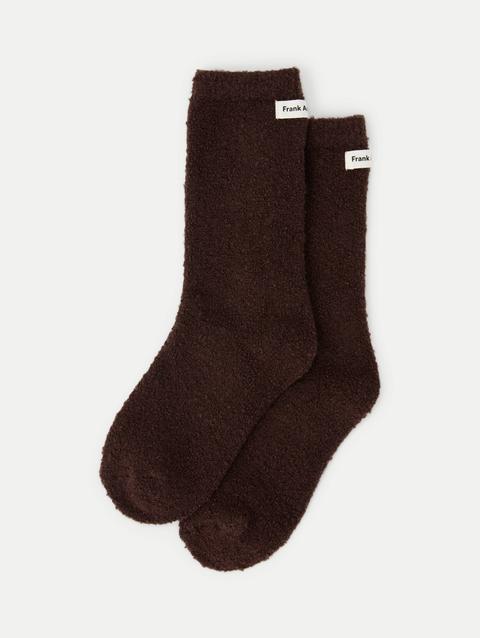 Frank And Oak The Seawool® Socks in Dark Plum High Quality