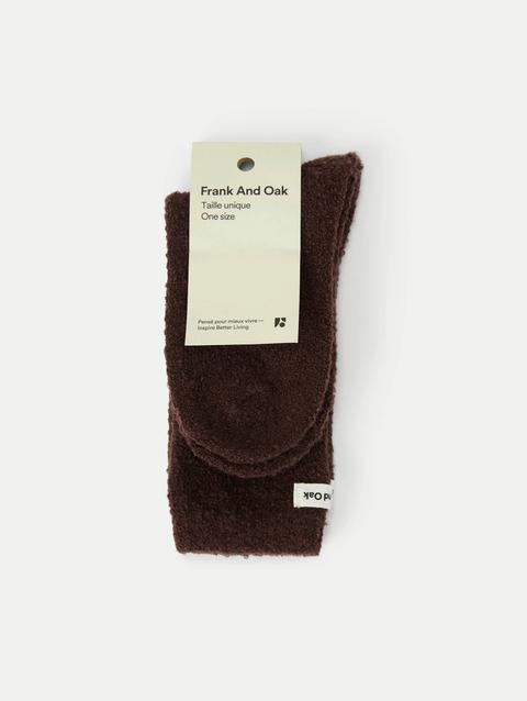 Frank And Oak The Seawool® Socks in Dark Plum High Quality