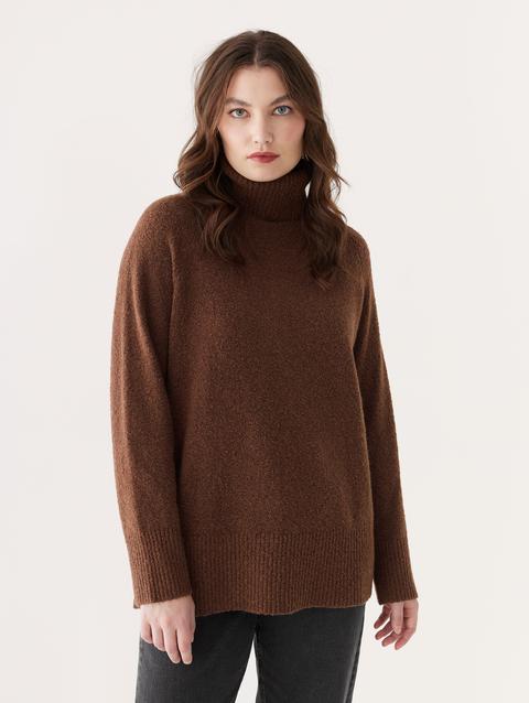 Frank And Oak The Seawool® Turtleneck in Cappuccino New Arrival