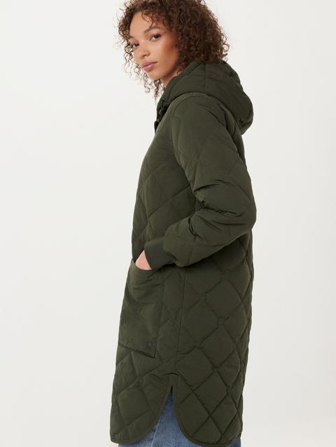 Frank And Oak The Skyline Maxi Hooded Coat in Rosin Best Buy