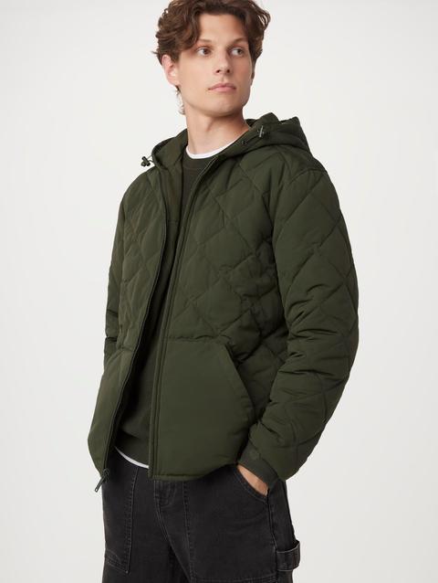 Frank And Oak The Skyline Reversible Hooded Jacket in Rosin Best Seller