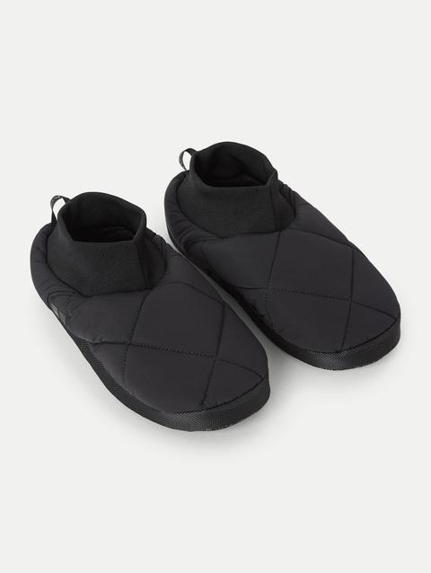 Frank And Oak The Skyline Slippers in Black On Sale